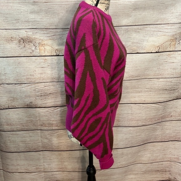 Vintage Peregrine Sun Valley Idaho Ski Sweater Wool ‘80’s Hong Kong Size Medium - Picture 4 of 8